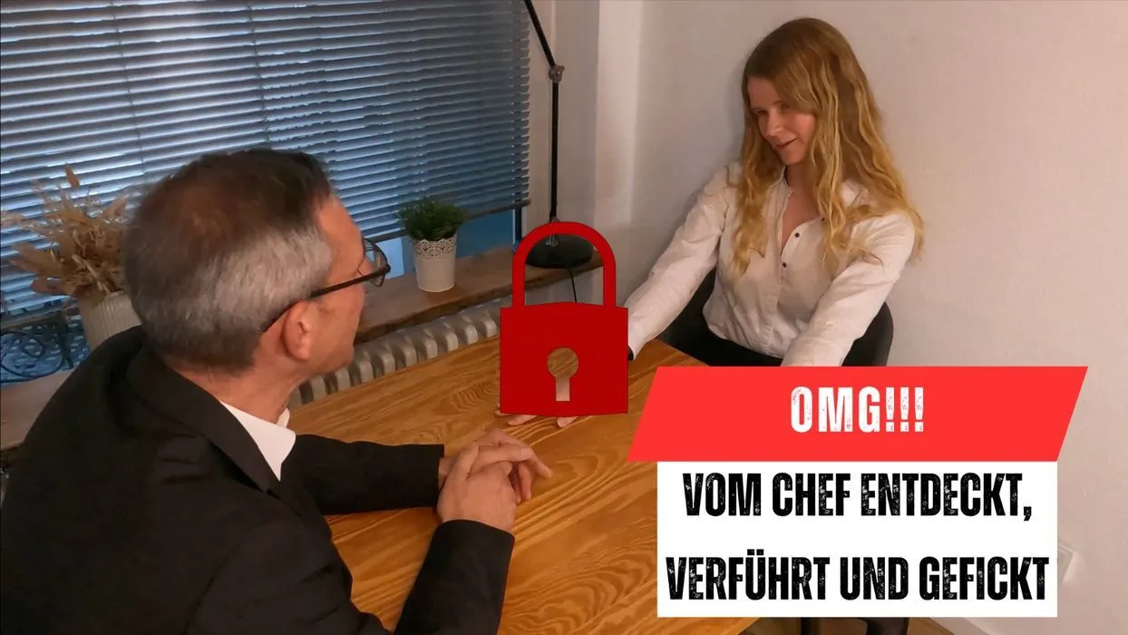 Vom Chef entdeckt, verführt und gefickt!