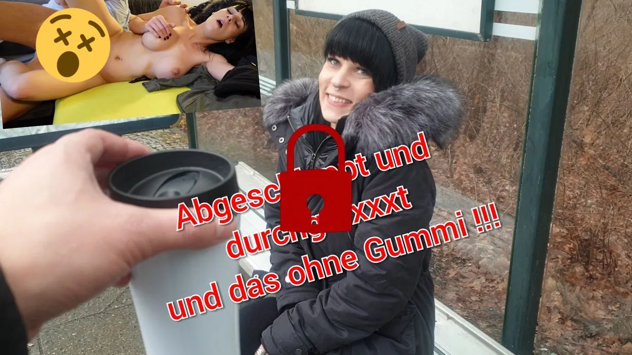 Public abgeschleppt und durchgefickt Heftiger AO Creampie