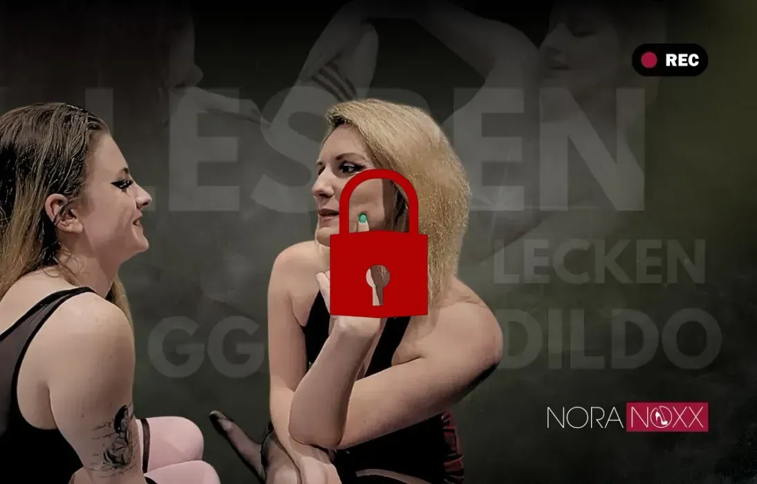 Geil geleckt und mit Doppeldildo gefickt GG Action!