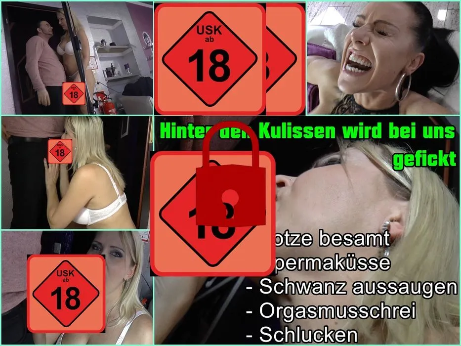 Hinter den Kulissen wird bei uns gefickt