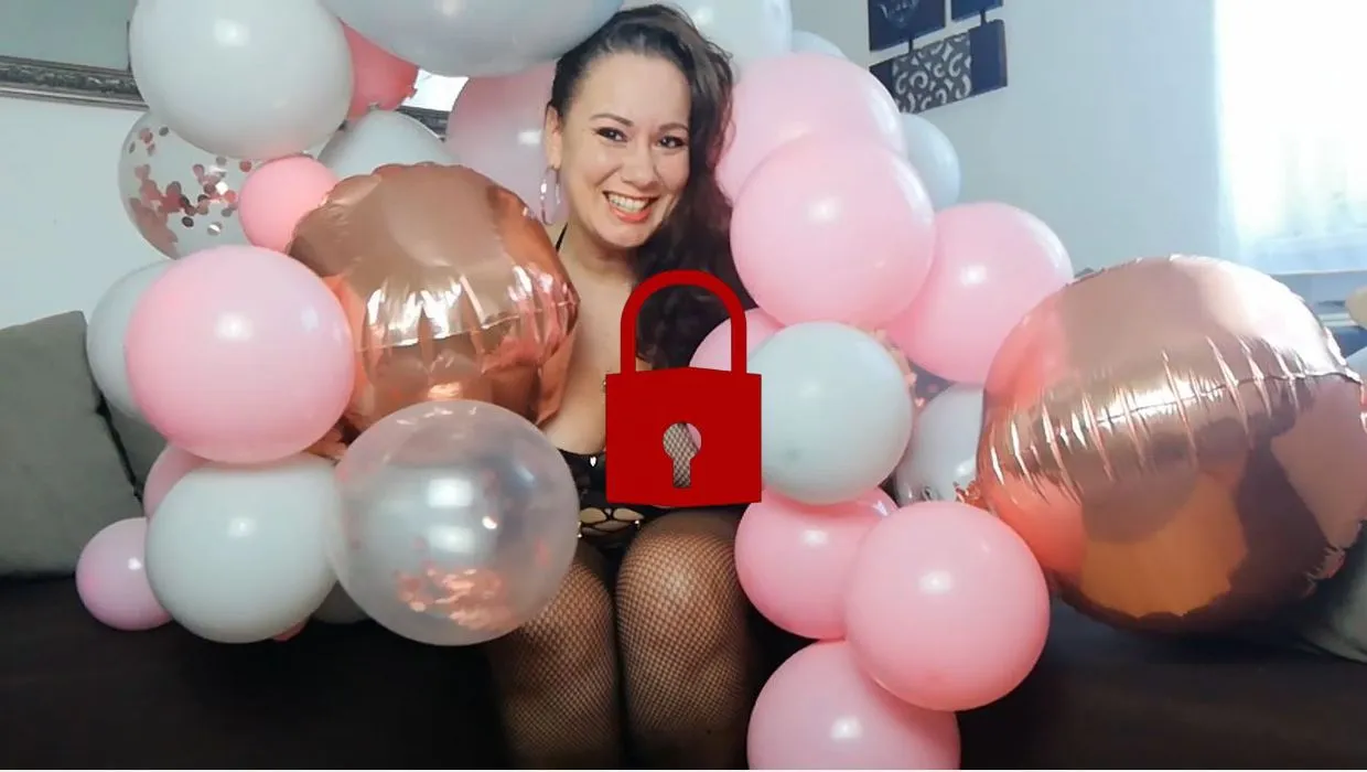 BALLON-RODEO... WENN DIE BALLONGIRLANDE ZUM RODEO EINLÄDT