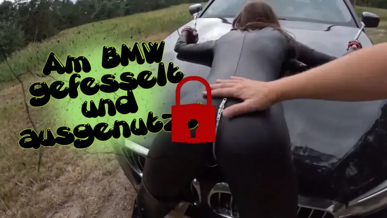 Hilflos am BMW gezappelt ;)