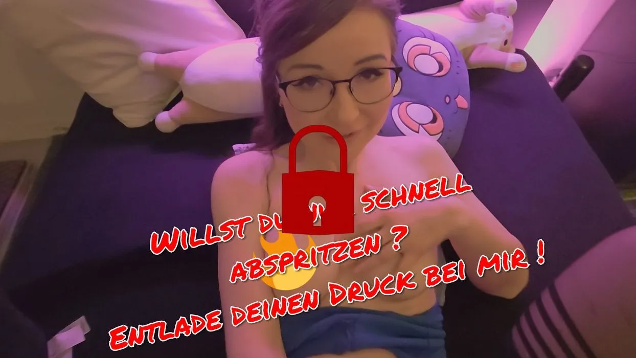 Entlade deinen DRUCK bei mir!! Ich mach für dich die Beine breit