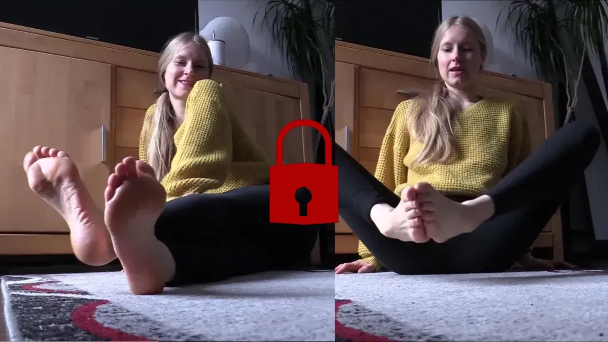 Foot Worship - Wichs auf meine zarten Füße!