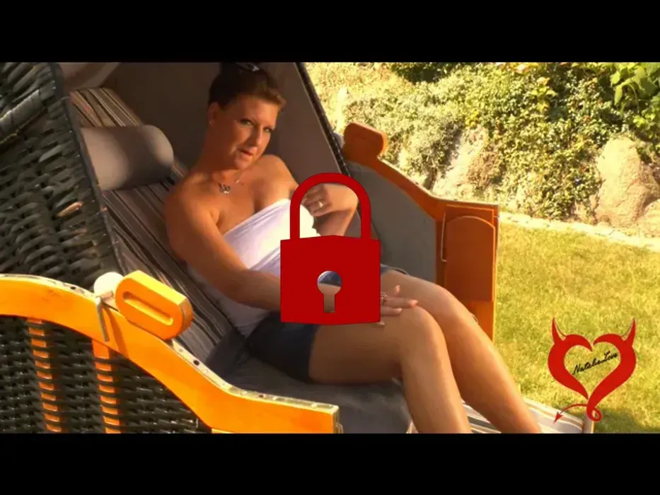 Orgasmus im Strandkorb