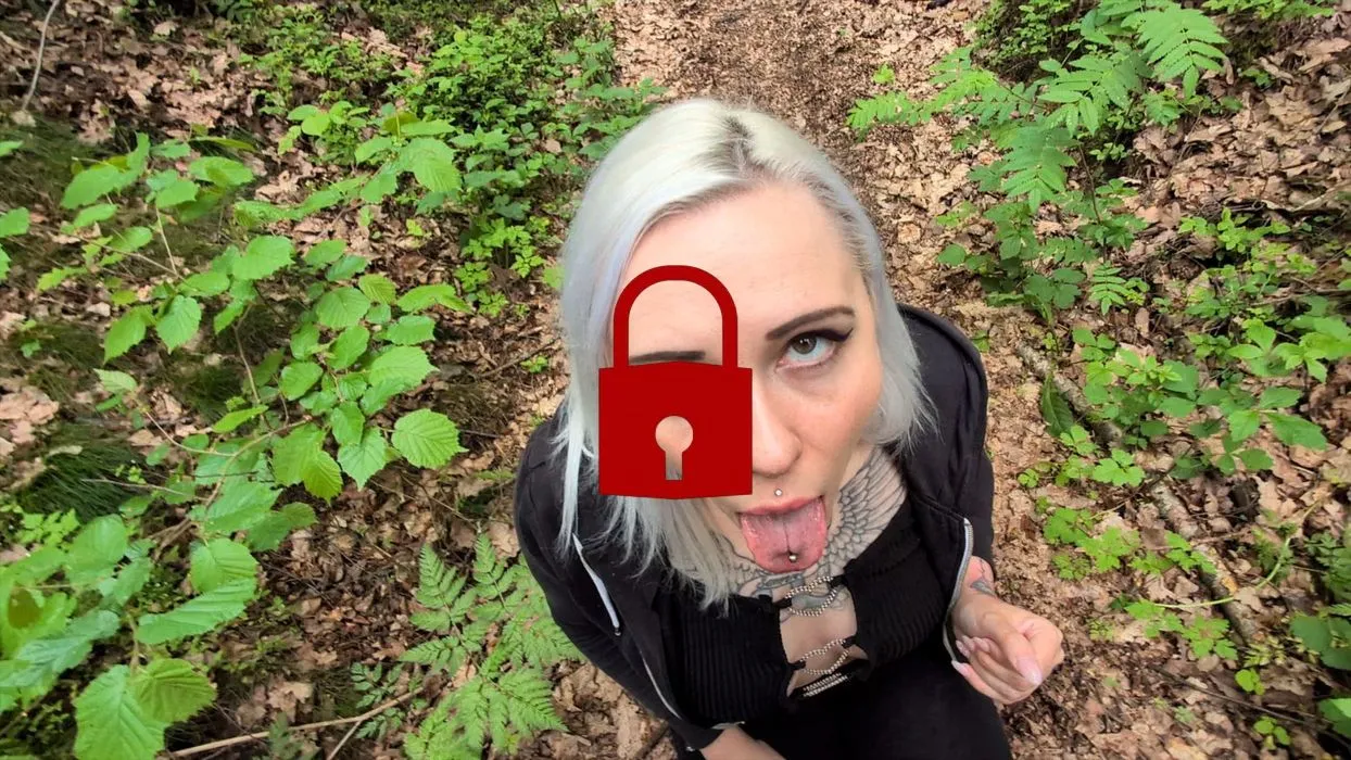 Blowjob in the Woods