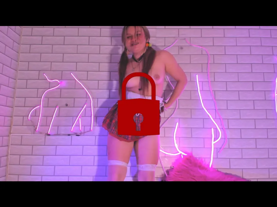 Masturbation an der Wand