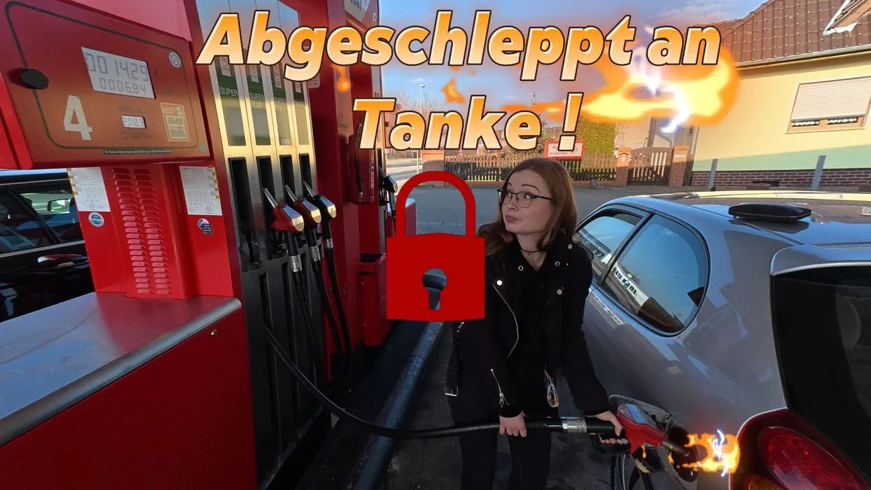 Abgeschleppt an der Tanke ! Mein Neuer Treibstoff heist  Sperma !