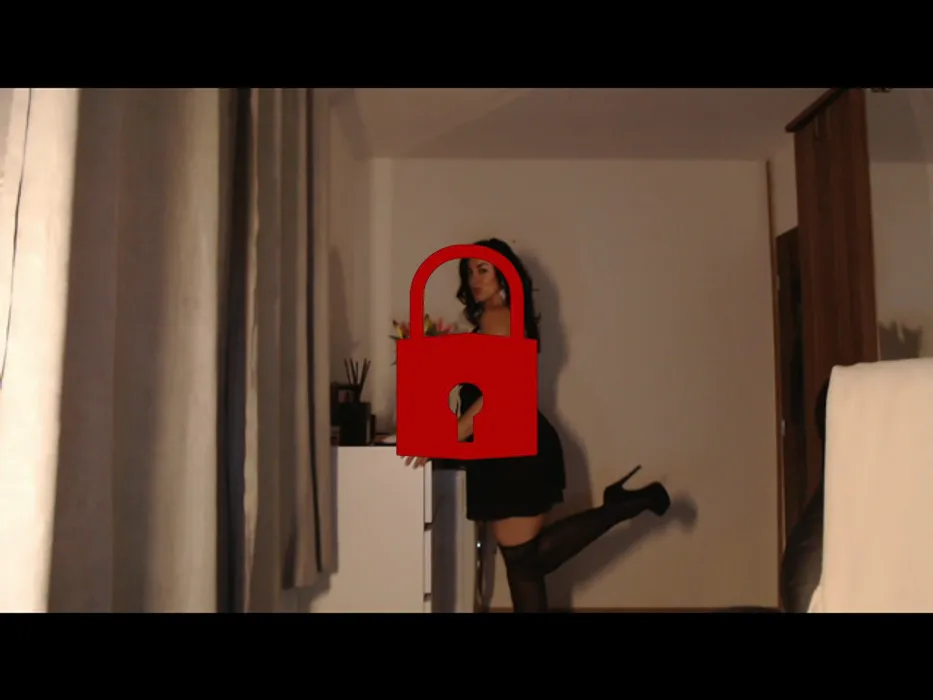 Attraktive Aura und Striptease