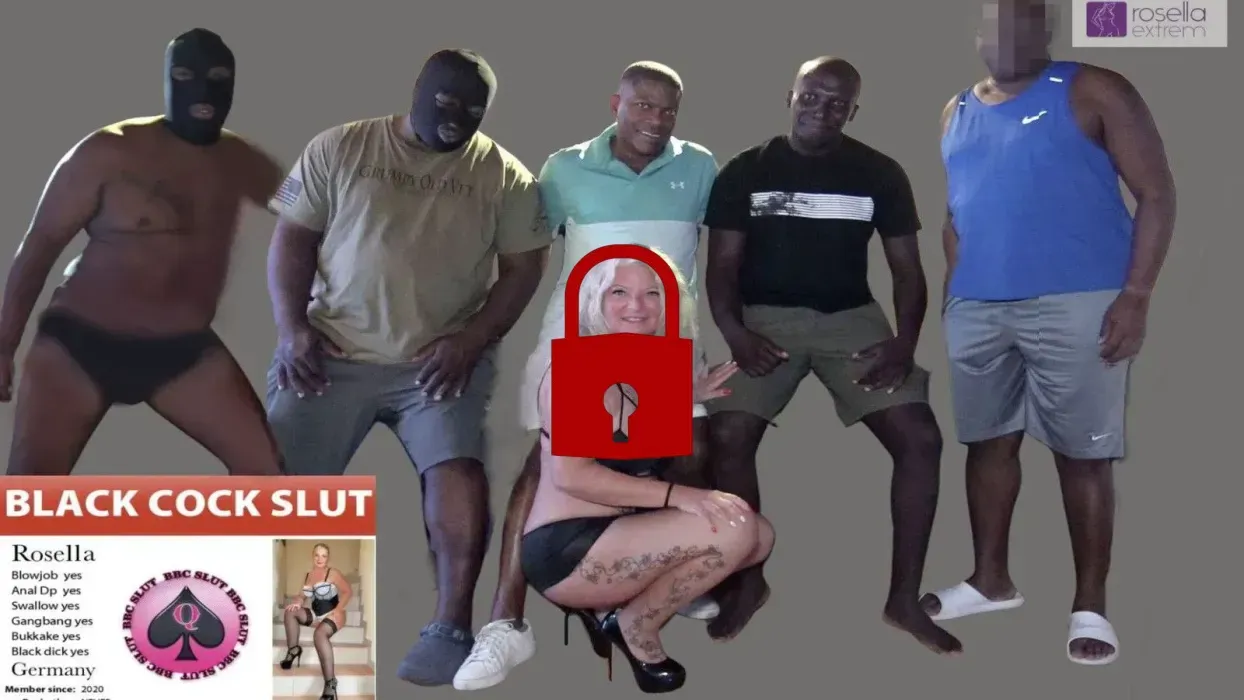 AO-Black Cock Slut! 5 BBC´s für meine gierigen Löcher! Black on Blonds! Full Movie
