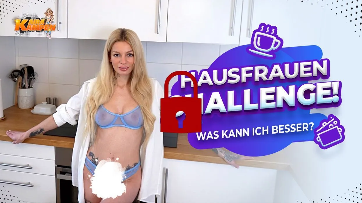 HAUSFRAUEN-CHALLENGE! Was kann ich besser?