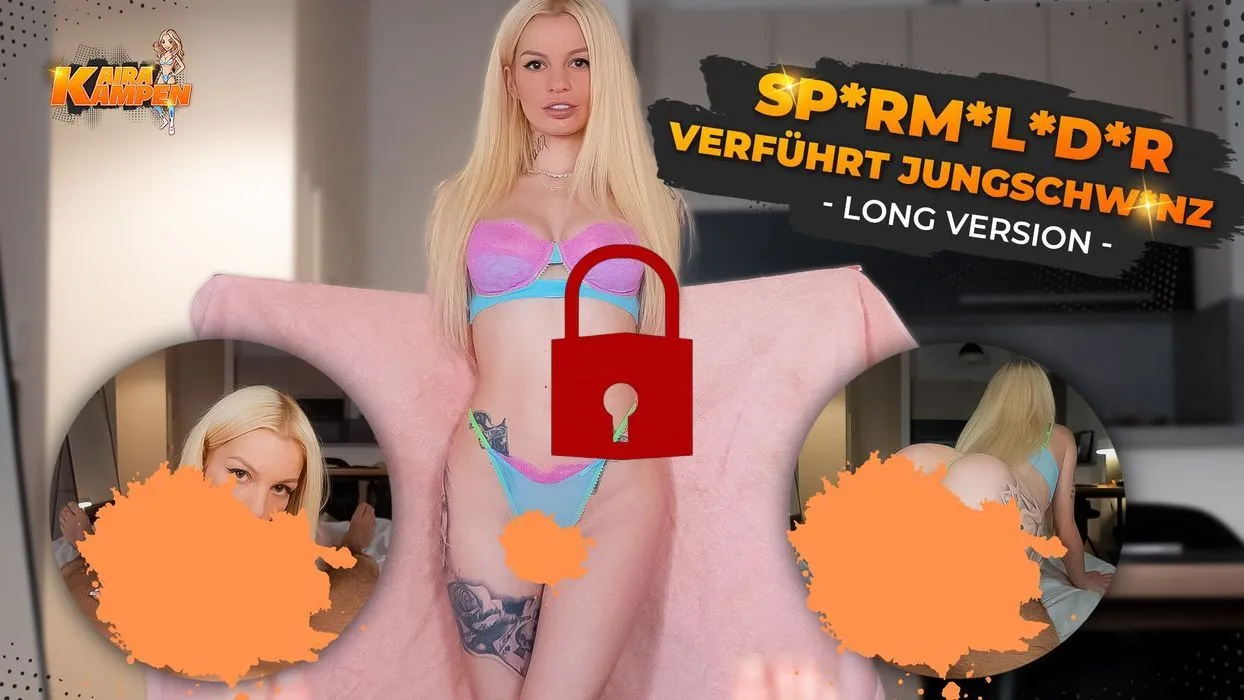 SPERMALUDER VERFÜHRT GEILEN SCHWANZ! - long version -
