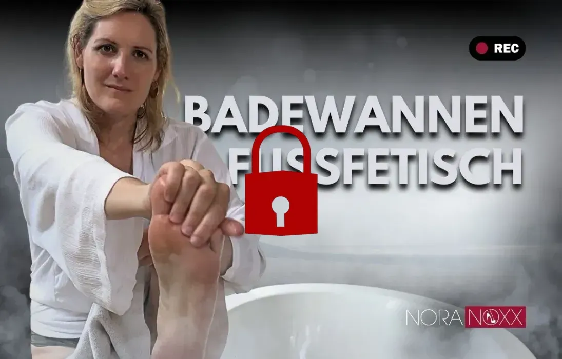 Enjoyable foot care to jerk off