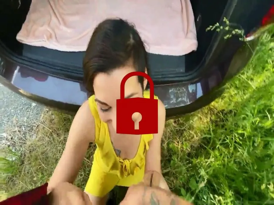 Cocksucking Outdoor - Spermagieriges Luder