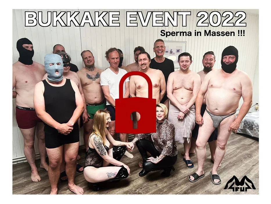 Bukkake Event 2022 - Sperma in Massen