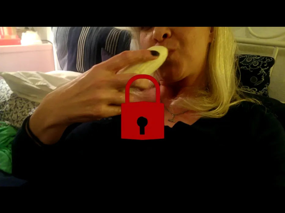 Fisting Sauerei mit der Banane