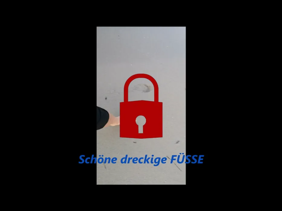 ZWEI MINUTEN GÖTTLICHE FÜSSE