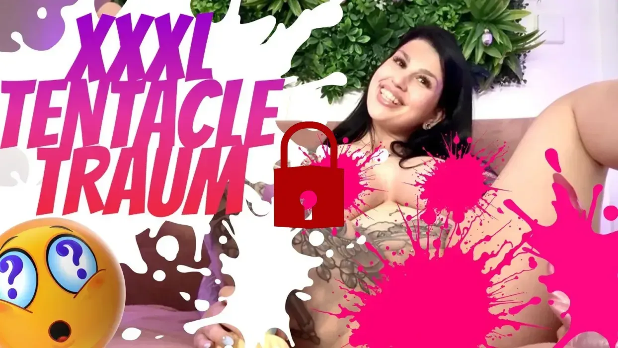 XXXL TENTACLE TRAUM! Hält mein zartes Fötzchen das aus?