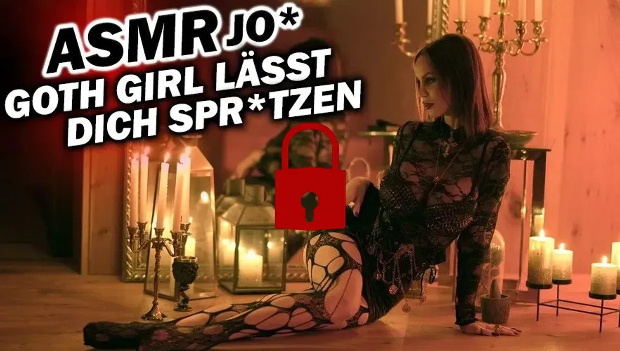 ASMR JOI Goth girl melkt dir deine Eier wie niemand zuvor
