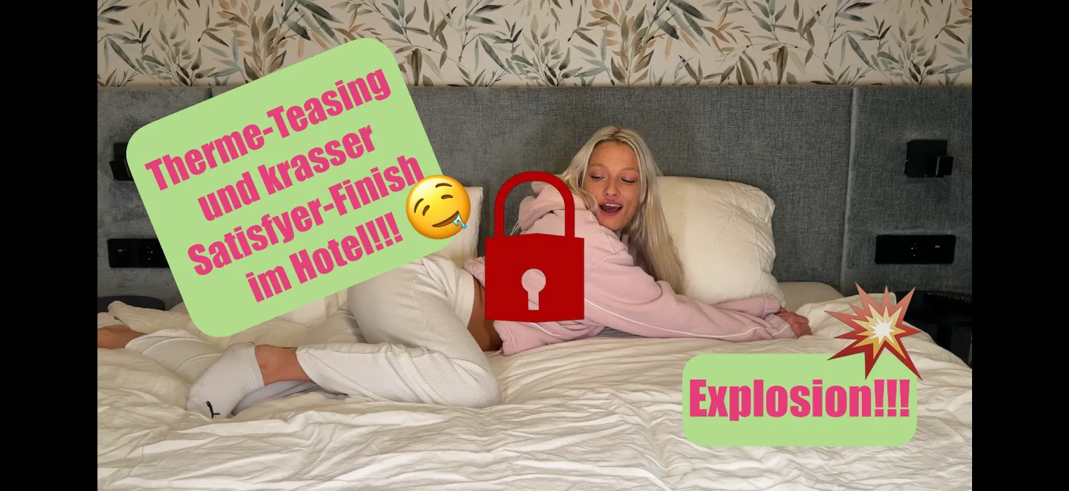 Ski-Urlaub geil eskaliert – Therme-Teasing & krasser Satisfyer-Finish im Hotel 🔥