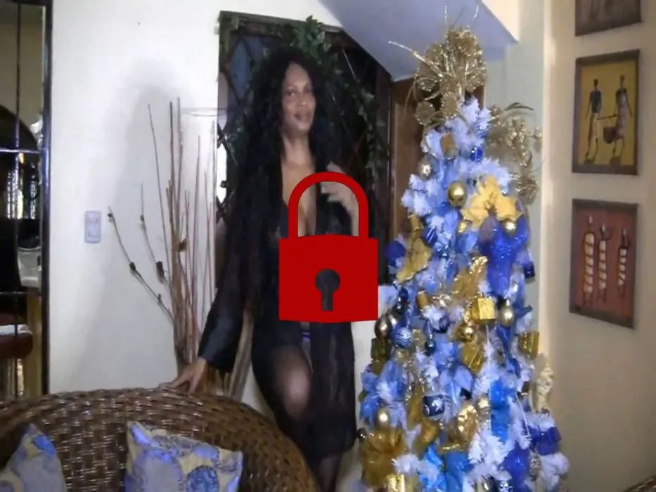 Weihnachtswichsen mit Schokobebe