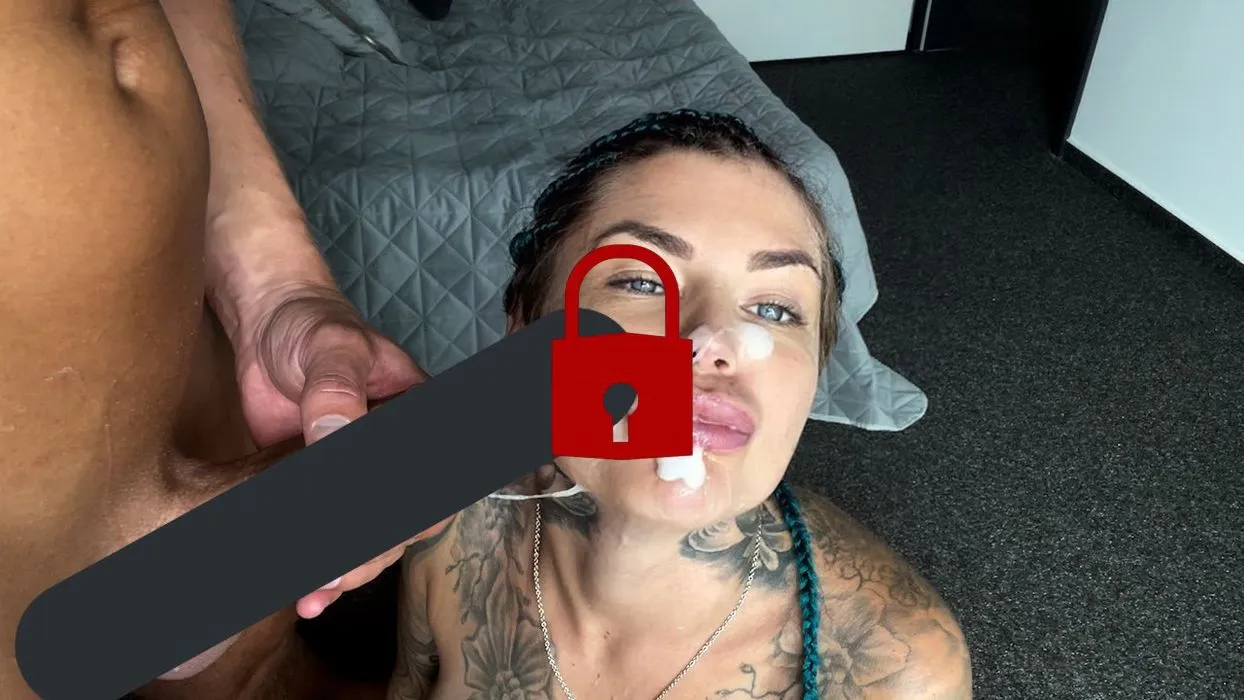 Fett in die Fresse gewichst 