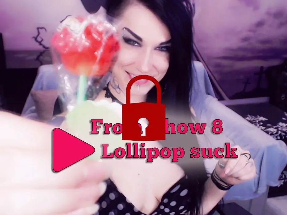 Aus Show 8 Lutscher blasen