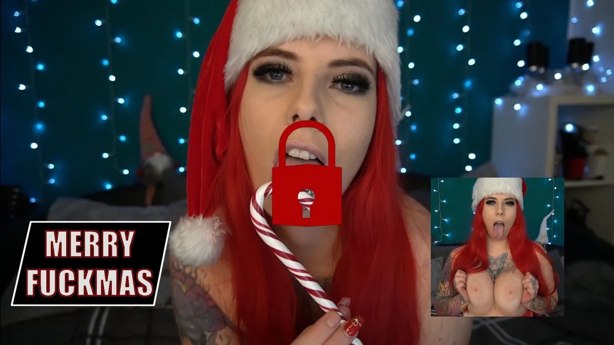 Merry FUCKmas - Miss Santa wartet auf die Rute
