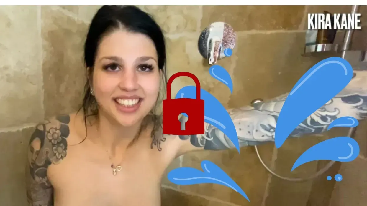 Natursektdusche im Hotel!