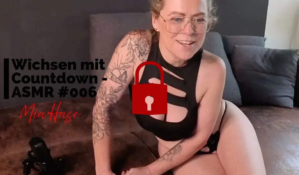 Wichsen mit Countdown - ASMR #006 🔥🚀 Abspritzgarantie😈💦