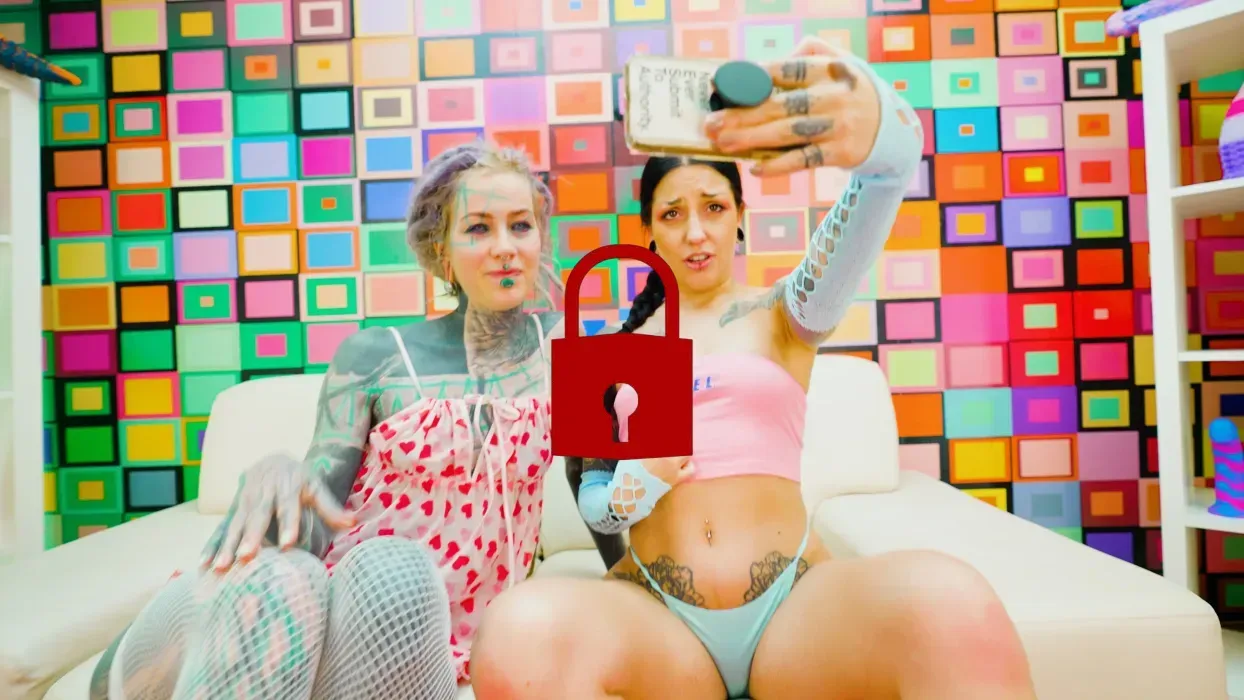 tattoo pornstars get ANAL fucked while filming themself - ATM, facial