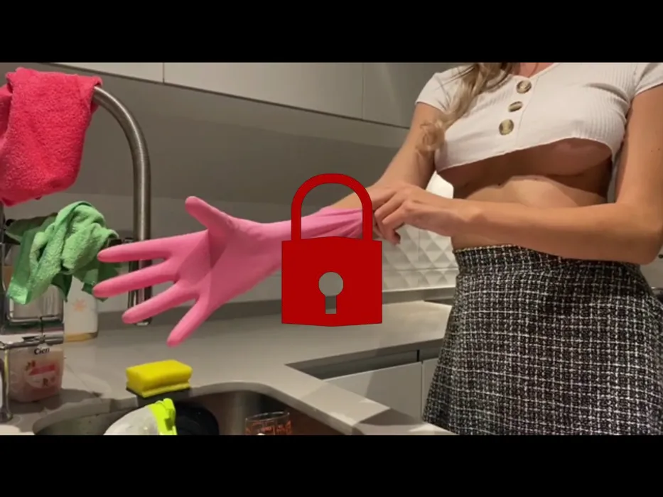 Geile Gummi Handschuhe