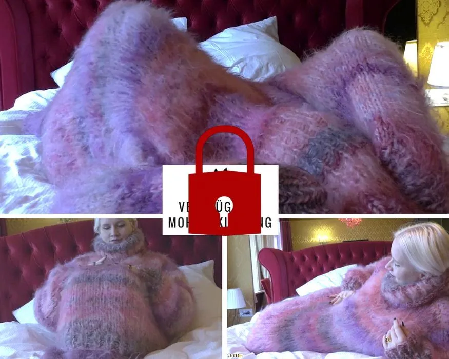 Vergnügen in Mohair-Kleidung