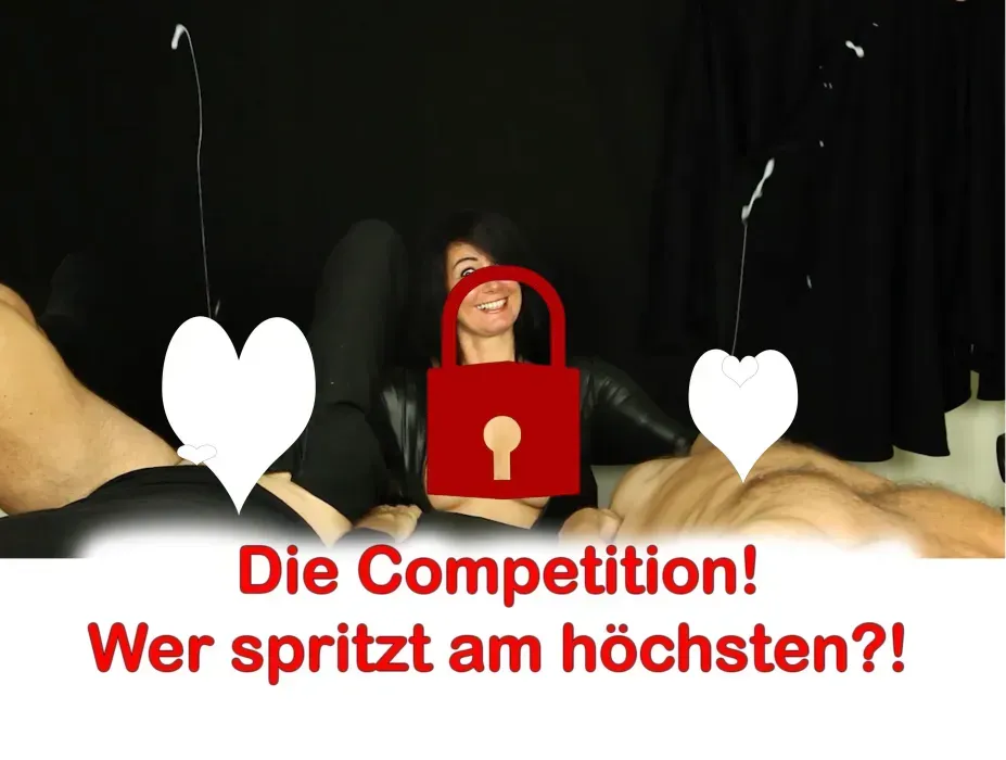 Die Abspritz-Competition! Wer spritzt am höchsten?