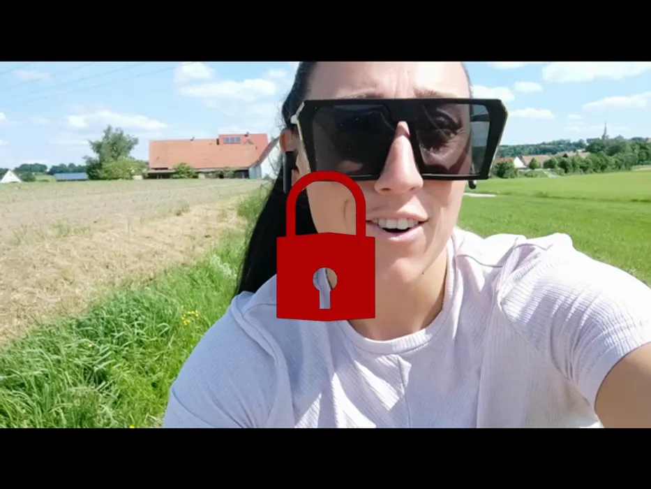 FUCK FAST ERWISCHT!!! Ich habe gedacht, ich sei alleine!!! 	