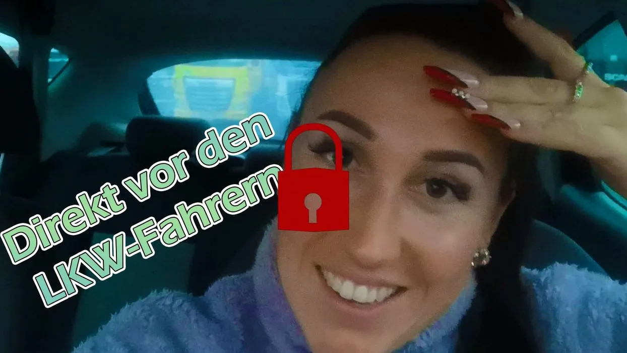 ÜBERFÜLLTER RASTPLATZ! Mir egal! ICH WILL WICHSEN!