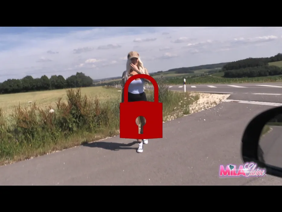 Mitfahrgelegenheit! Notgeiler Voyeur benutzt mich!