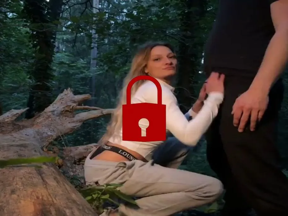 Spontan im Wald gefickt!