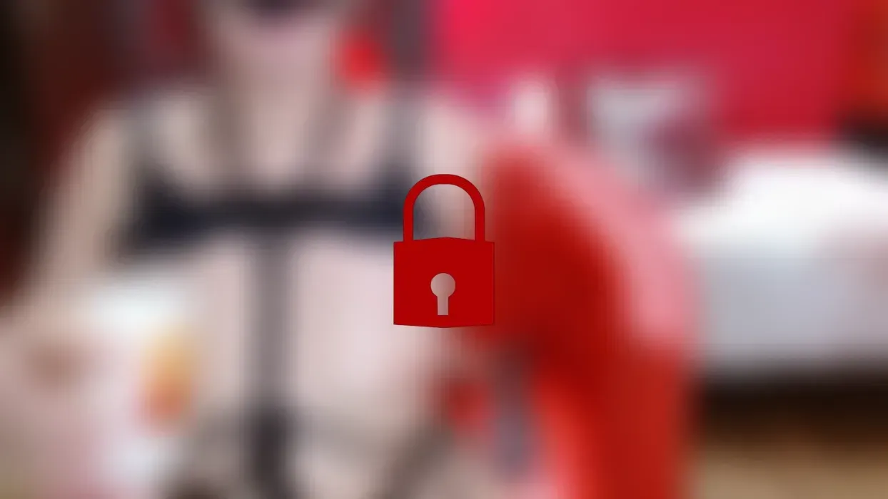 Bondage- und Wachsshow