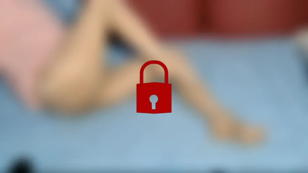 shiny beige pantyhose