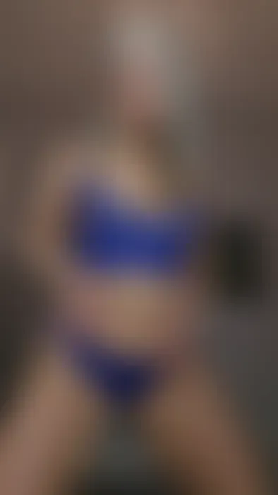 Blaue Dessous