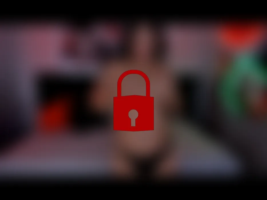 I caress my soft tits! 