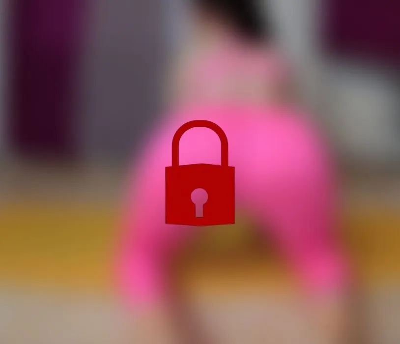 Nude yoga exercise and stretches