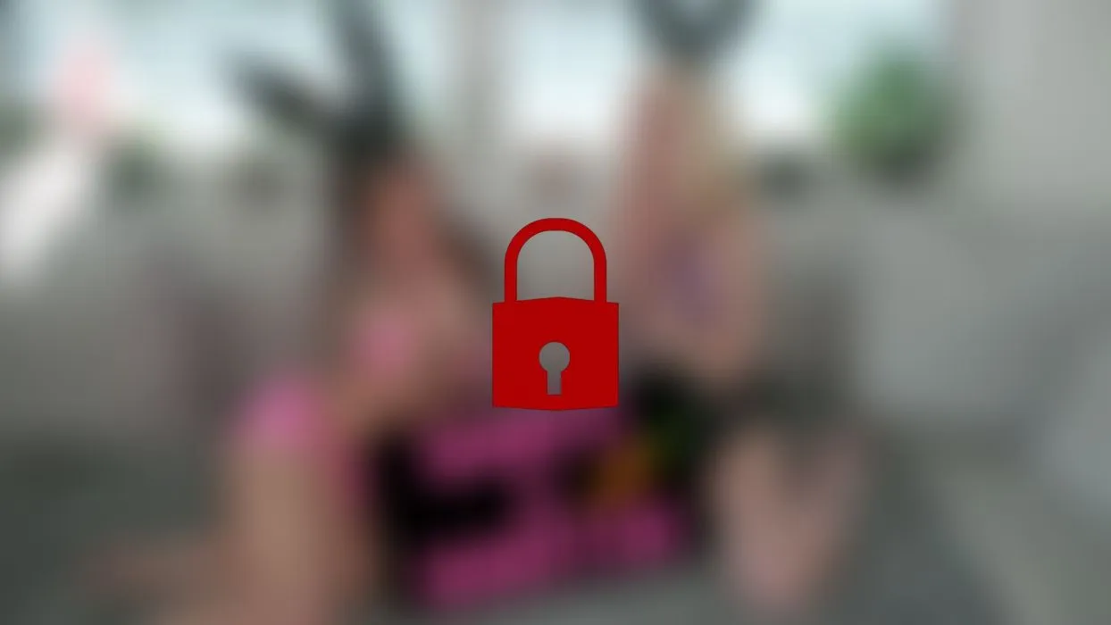 Zwei heiße Bunnys mit Karotten