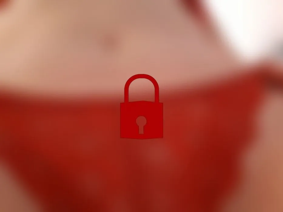 Take off my sexy red lingerie....hmmm...
