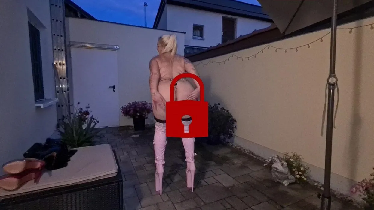 meine geilsten lack high heel overknees.mp4