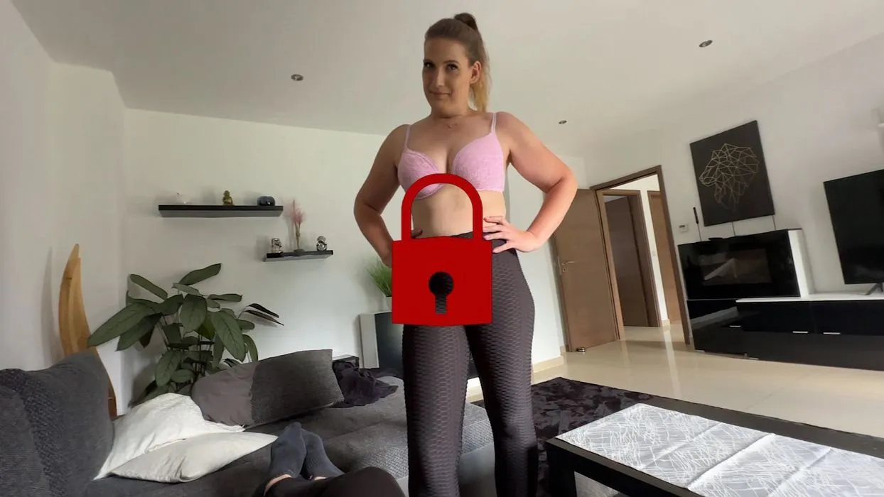 Besten Kumpel verschwitzt nach dem Sport die Eier entleert