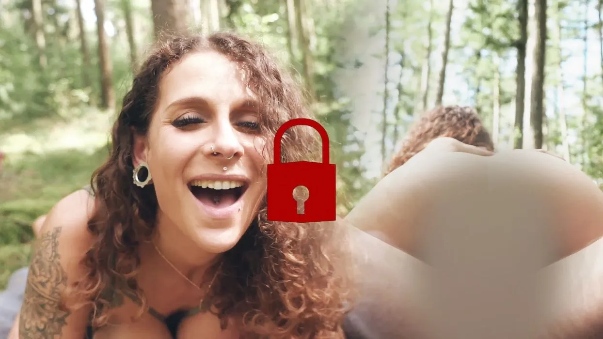 OUTDOOR Liebesspiel mit Creampie