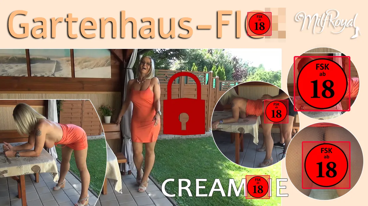  Gartenhausfick  + AO Creampie 😋💦 ( + CUCKOLD Bonus 🔥 Sauberlecker 🔥 Extra-Bonus am Ende - DirtyTalk )