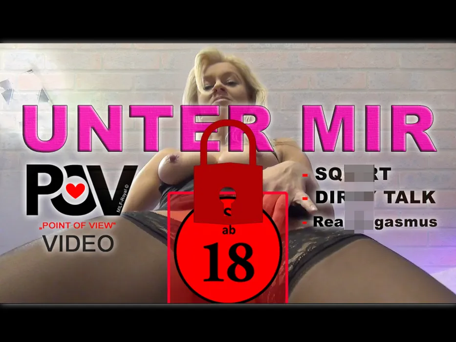 UNTER MIR 😋💦 (POV)
